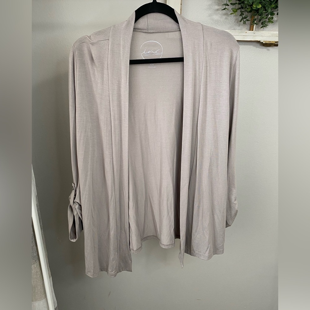 INC international concepts Cardigan Sweater petite medium
